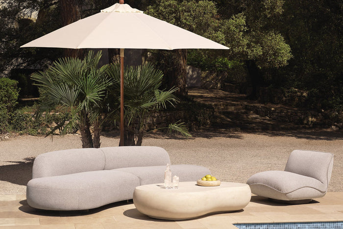 Outdoor Sofas: Upholstery, Cover and What Rain Does