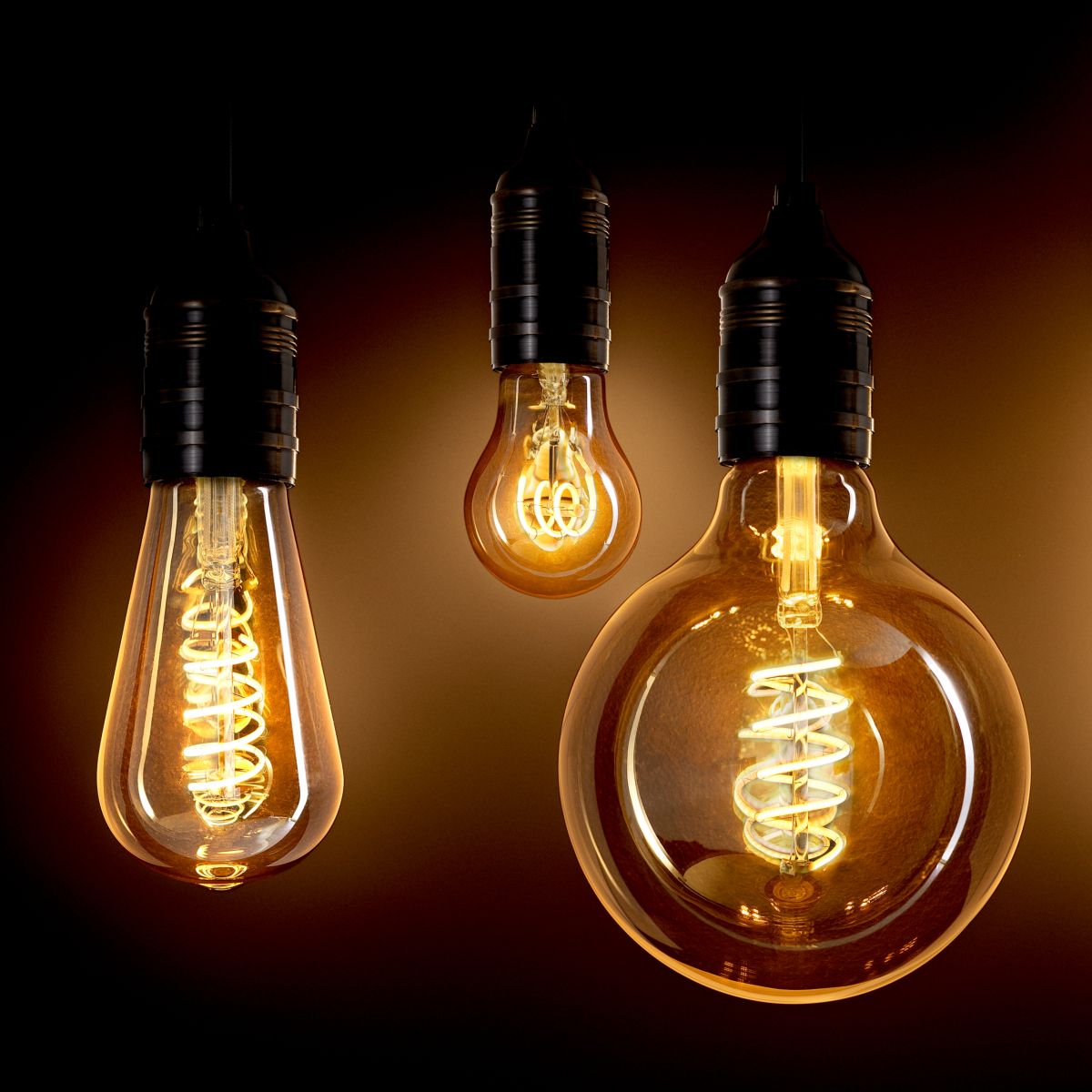 LED Bulb Goldline Signature 4W E27 set of 4