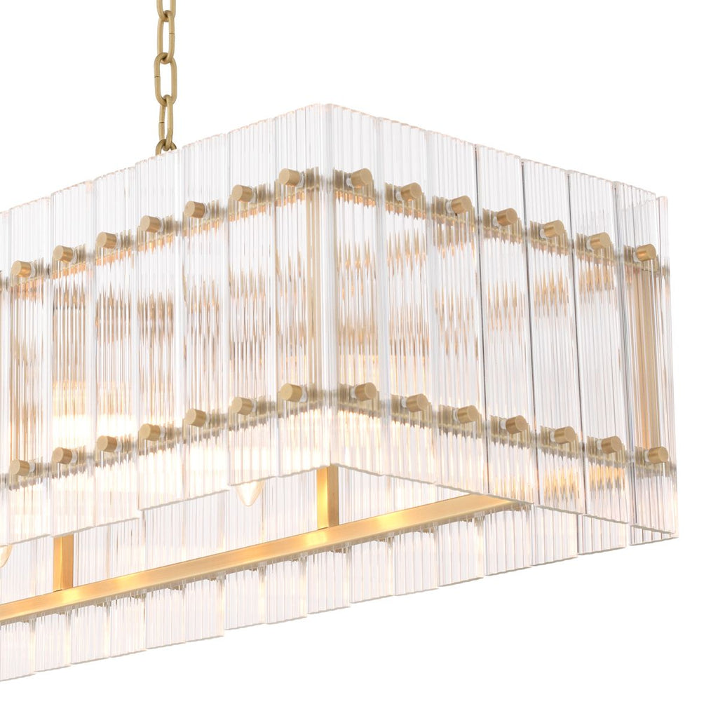 Chandelier Ruby rectangular