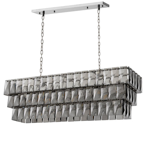Chandelier Amazone rectangular