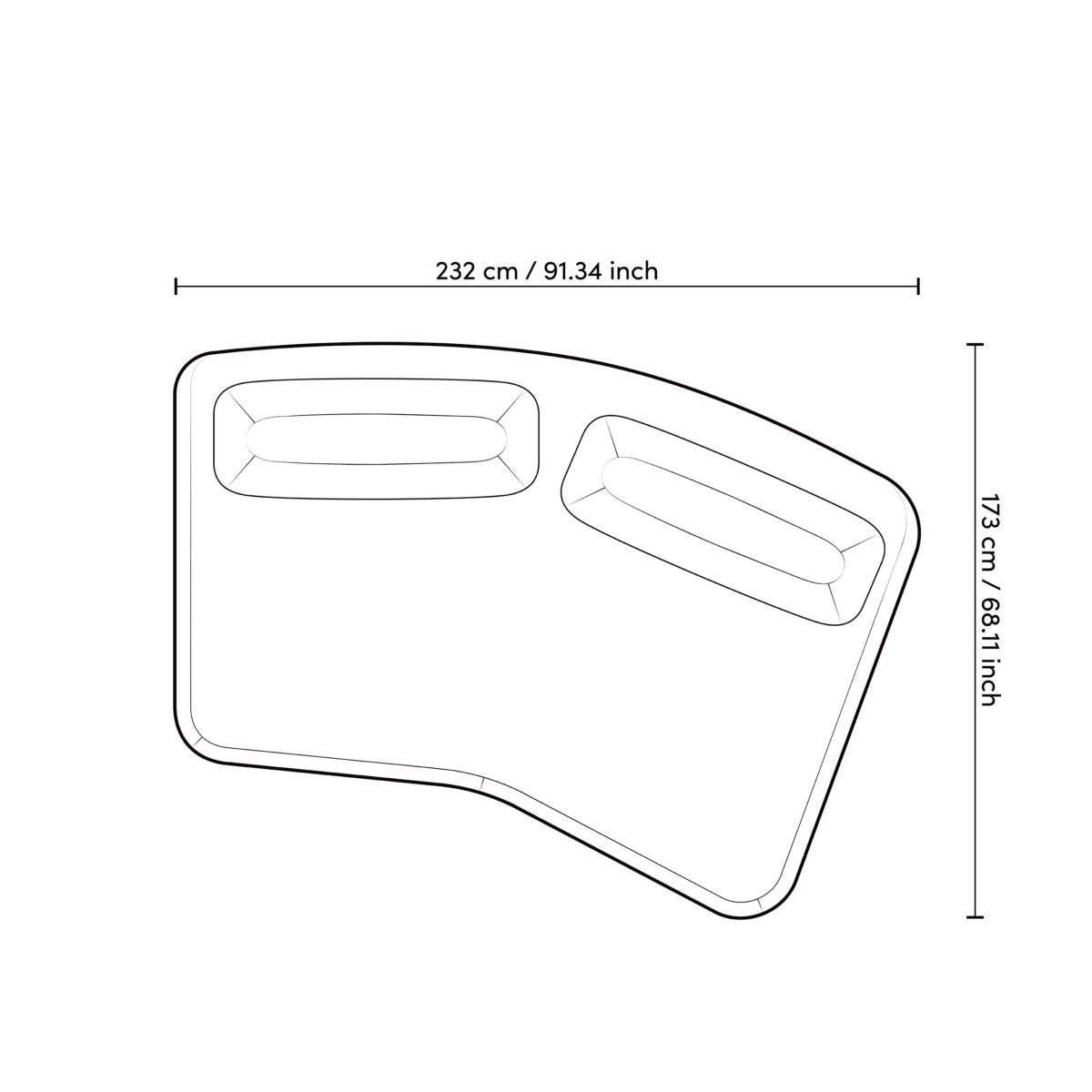 Outdoor Sofa Residenza