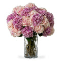 Bouquet of Hydrangeas real touch 48 pcs/2varieties