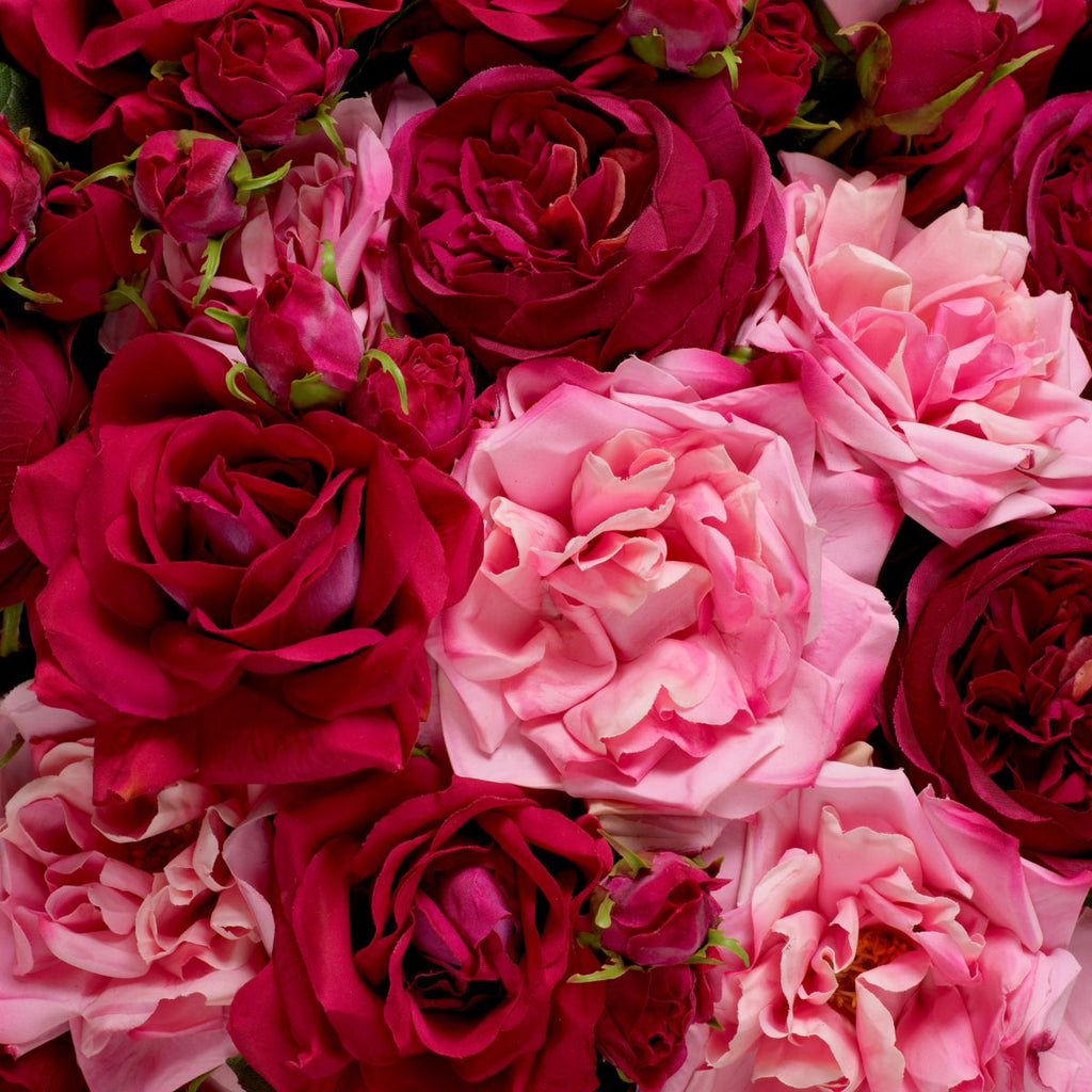 Bouquet of Roses real touch 72 pcs/3 varieties