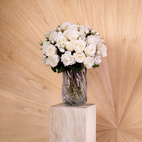 Bouquet of Roses real touch 72 pcs/2 varieties