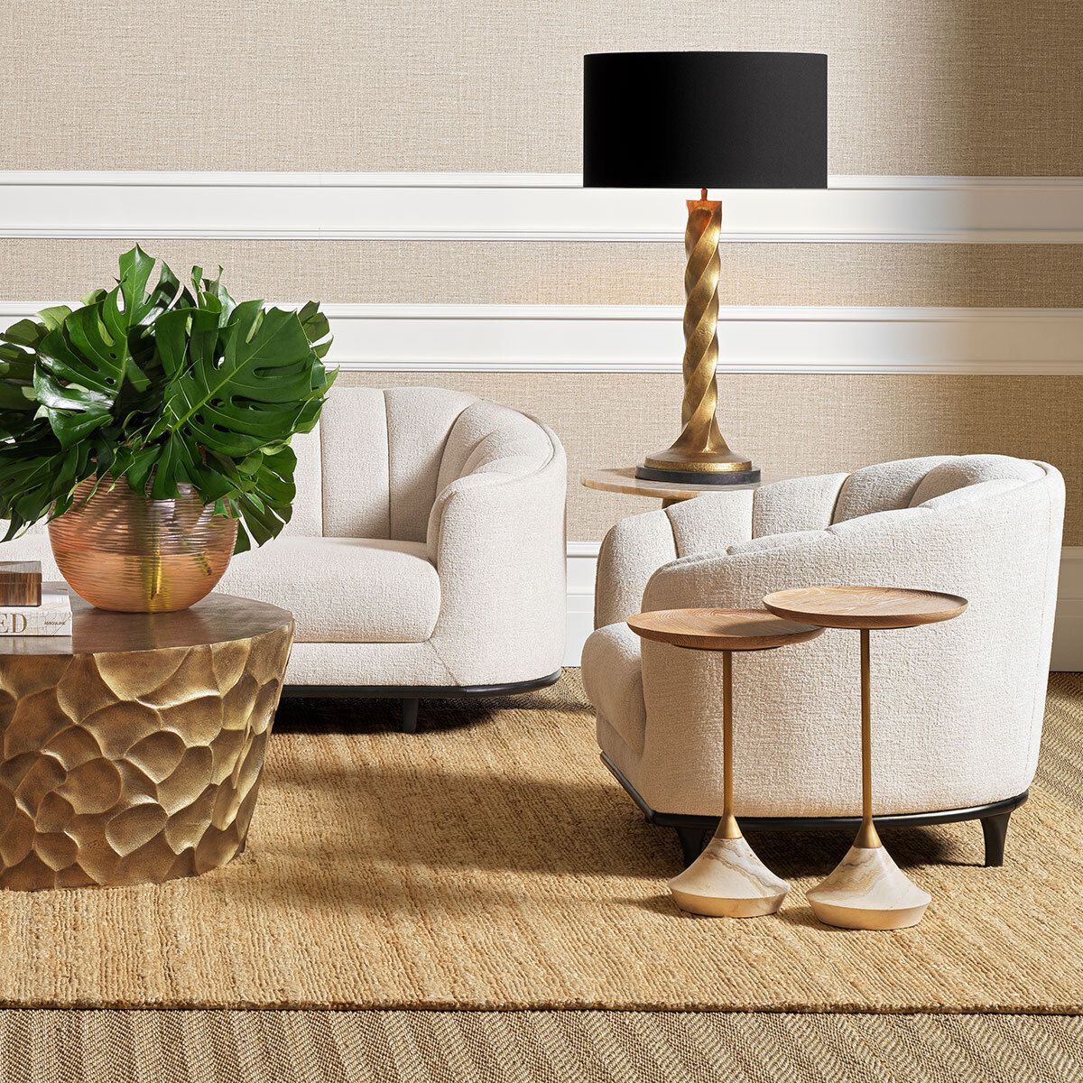 Side Table Puglia set of 2