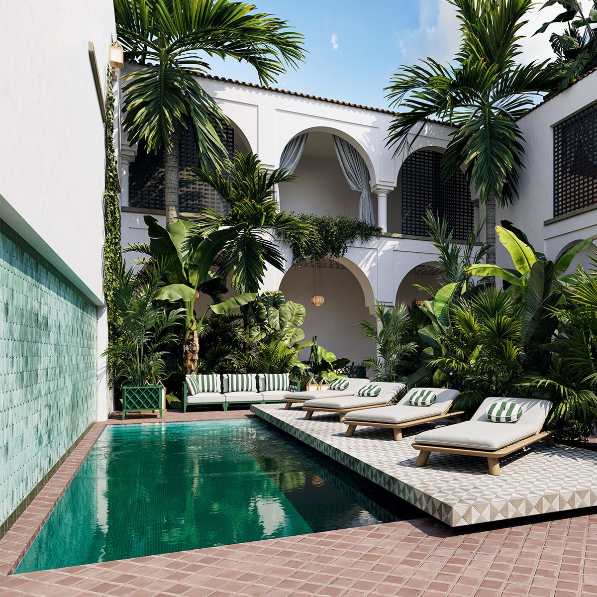 Outdoor Daybed Weston Single