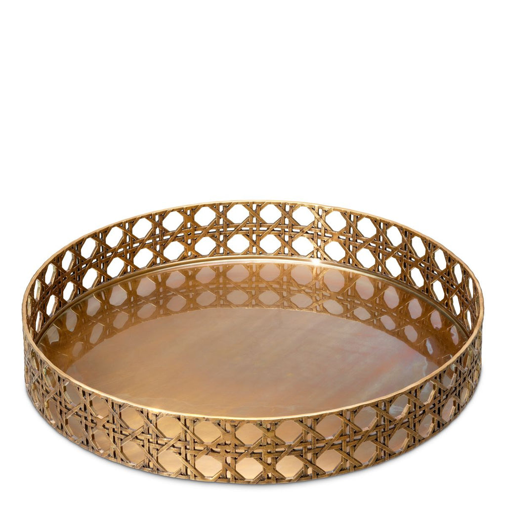 Tablett Dameron round