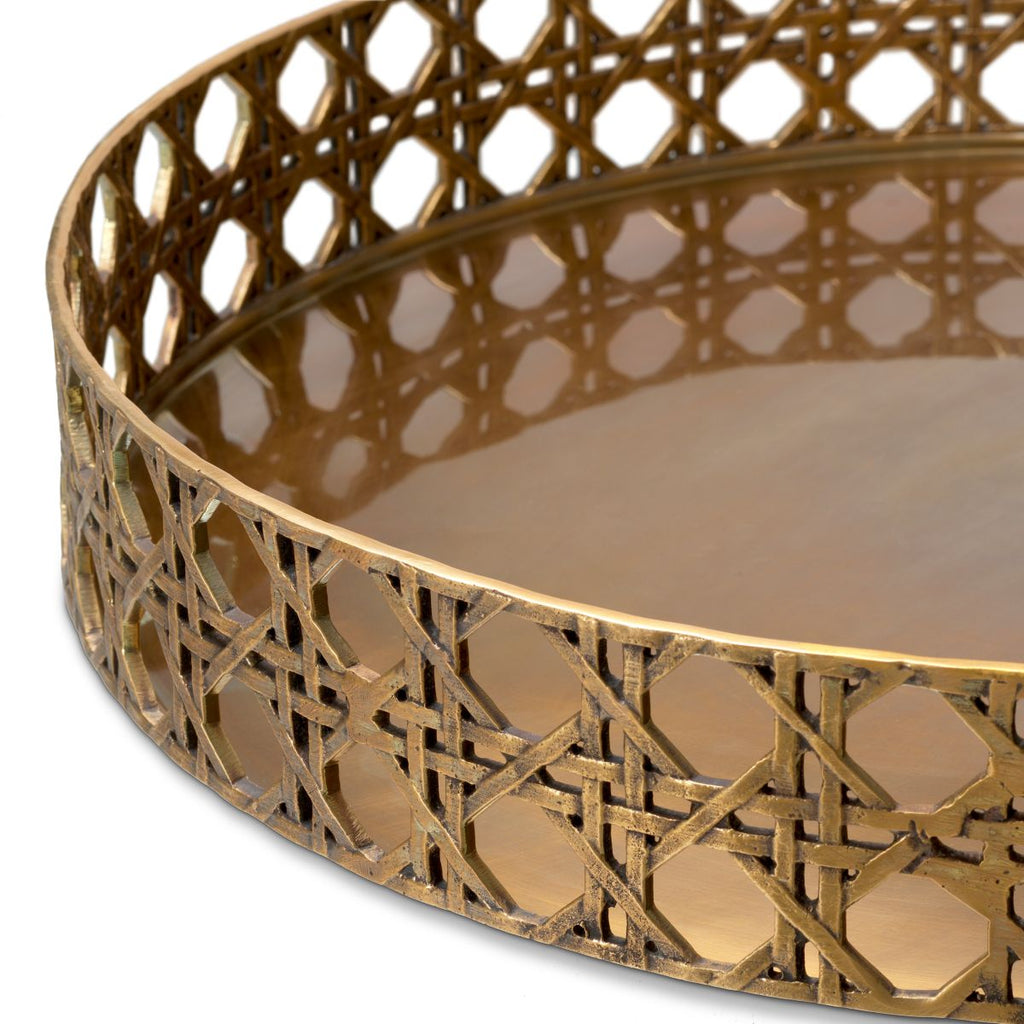 Tablett Dameron round