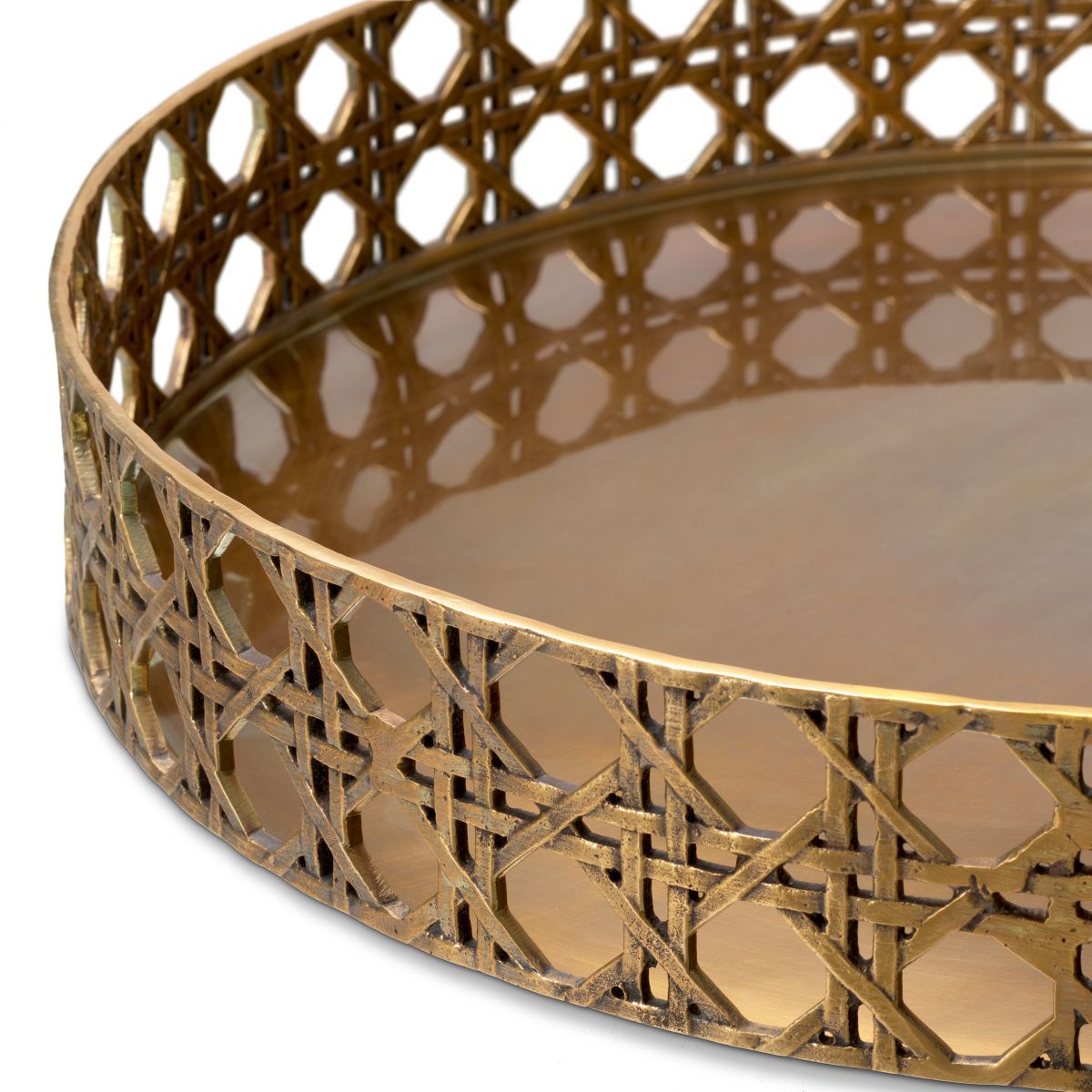 Tablett Dameron round