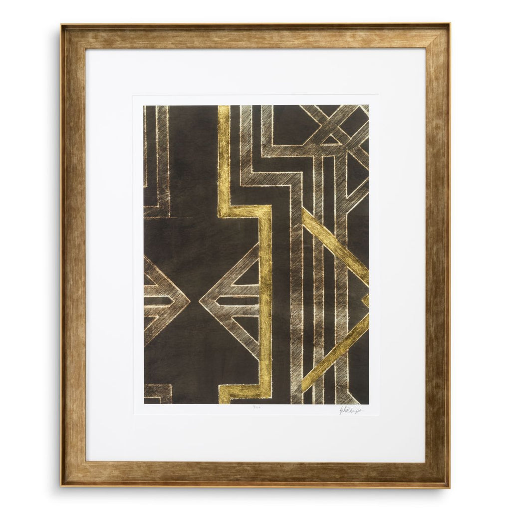 Print Trellis Pattern by Ethan Harper I set of 2