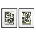 Print Window Trellis by Michael Willett set of 2