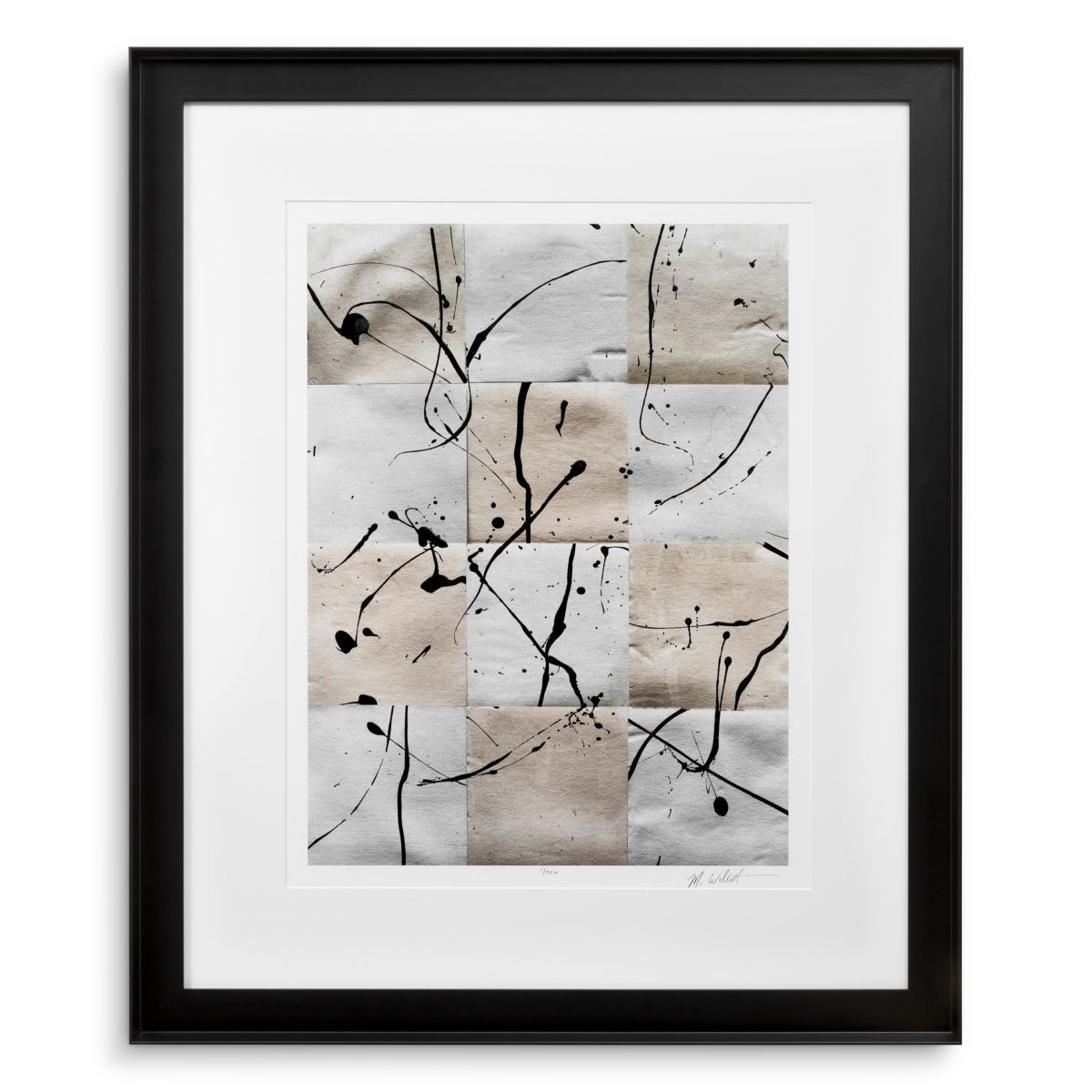 Print Ink Casting by Michael Willett set of 2
