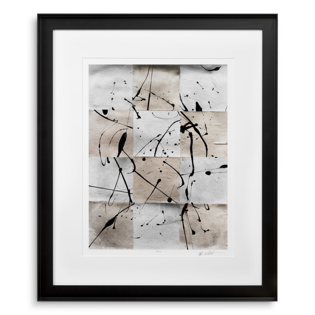 Print Ink Casting by Michael Willett set of 2