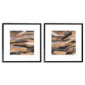 Print Metallic Undulation by June Erica Vess set 2