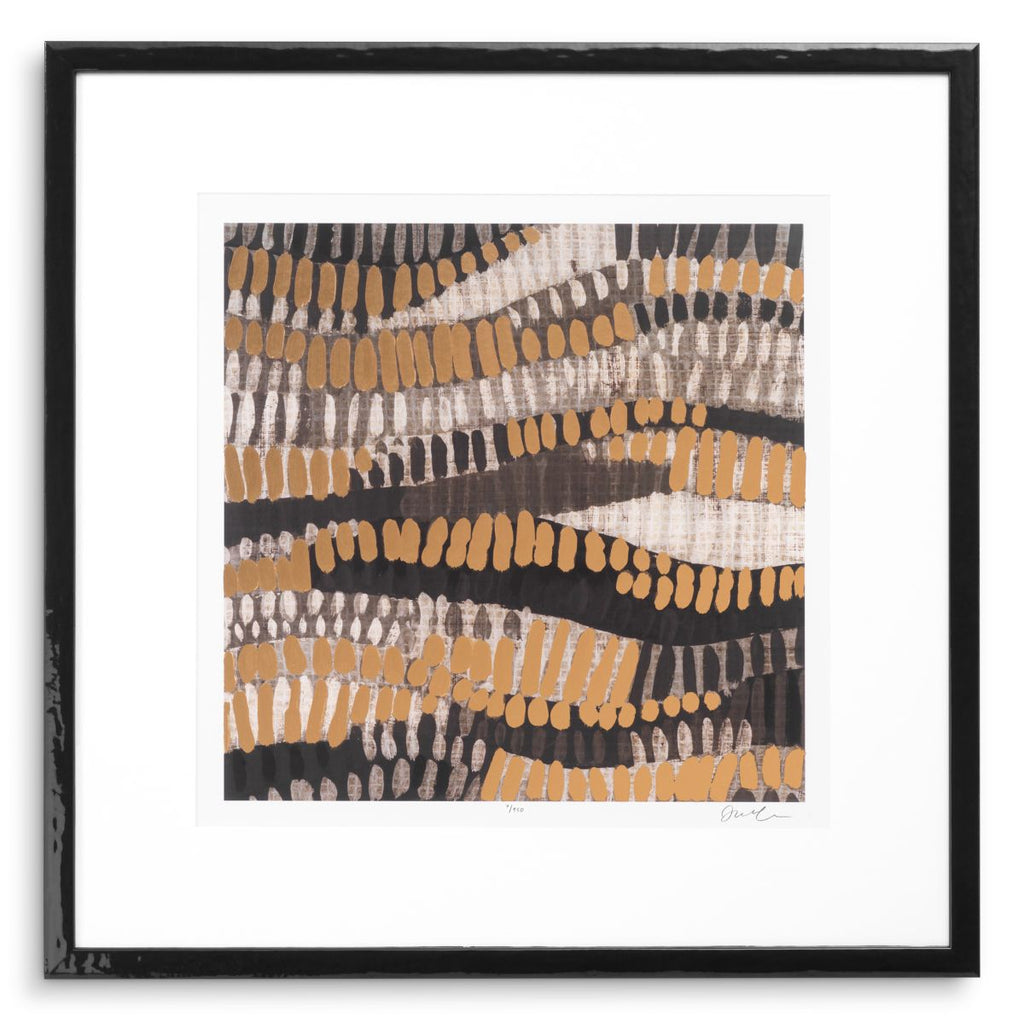 Print Metallic Undulation by June Erica Vess set 2