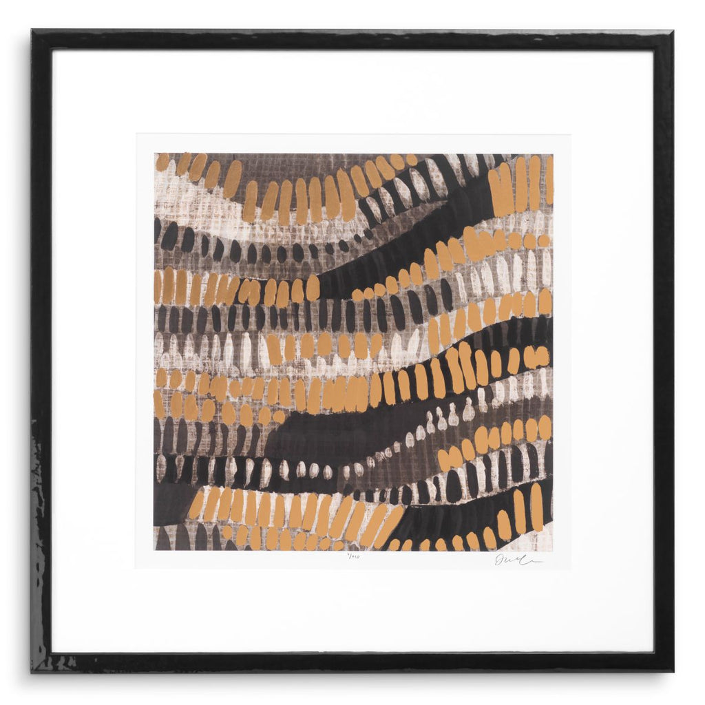 Print Metallic Undulation by June Erica Vess set 2