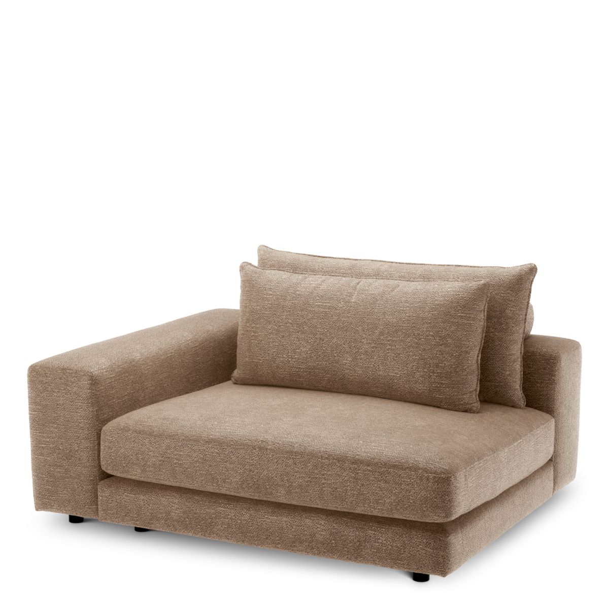 Modulsofa Lounge Club - Corner L left Lurano Brown