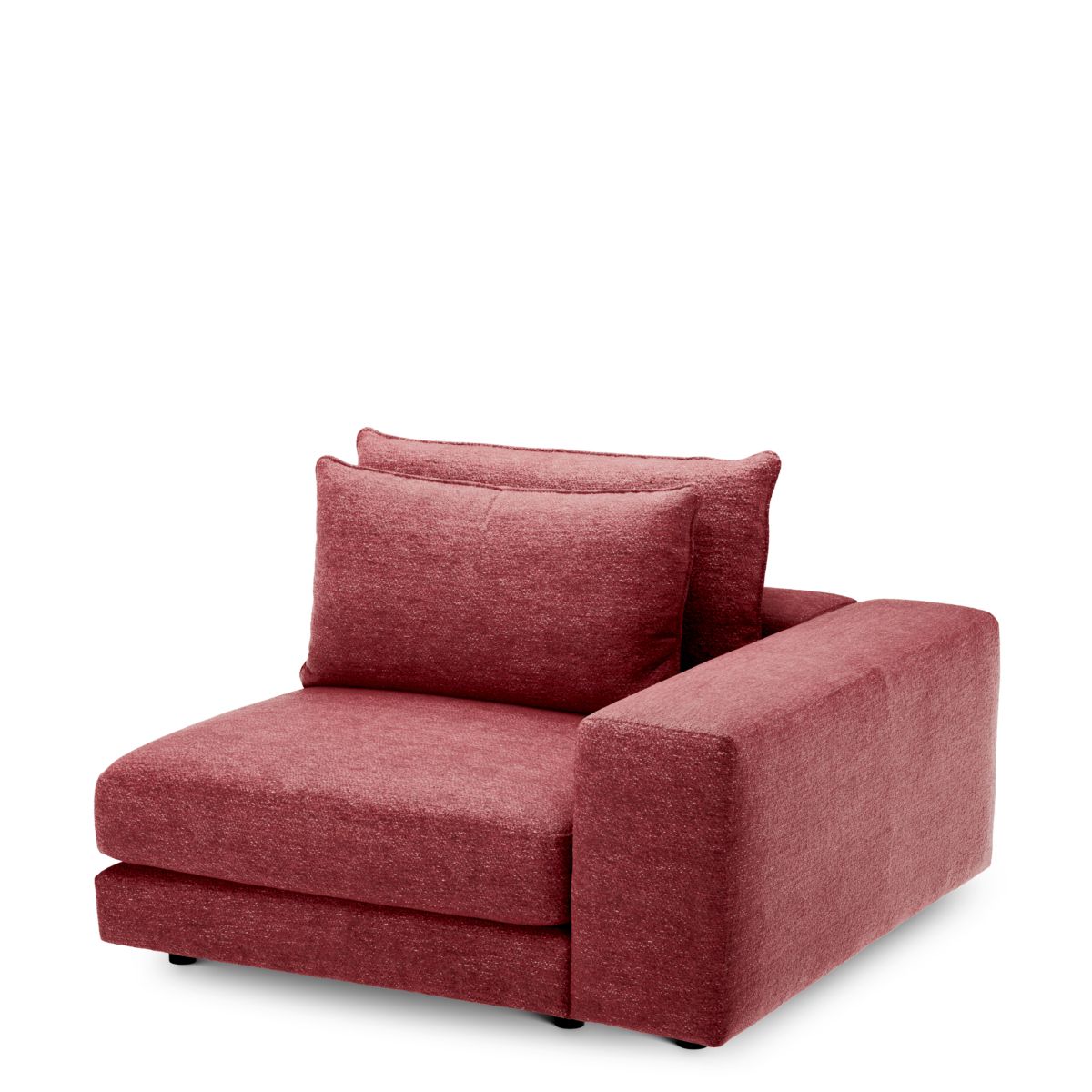Modulsofa Lounge Club - Corner S right Lurano Burgundy