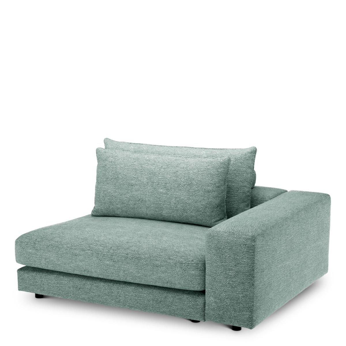 Modulsofa Lounge Club - Corner L right Lurano Turquoise