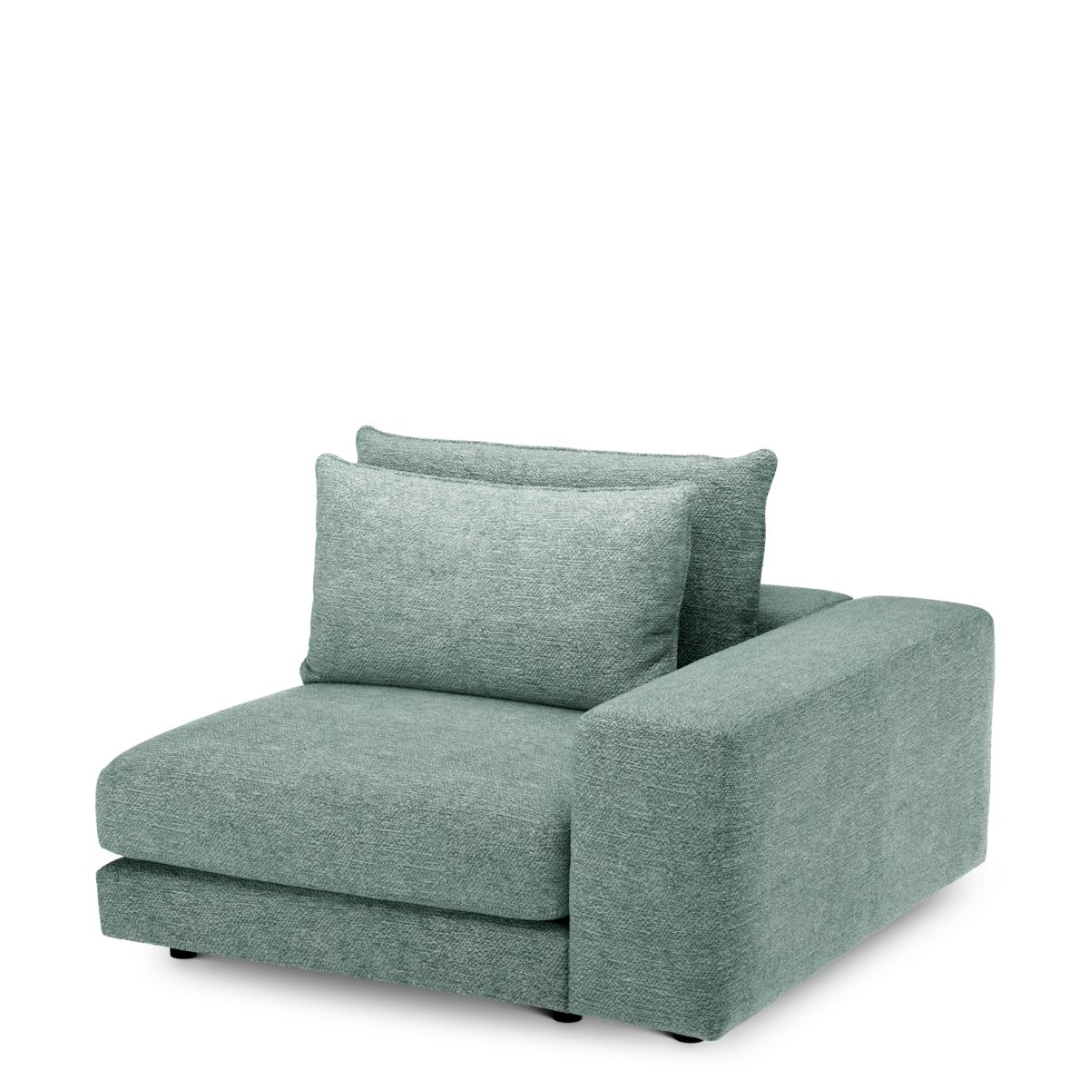 Modulsofa Lounge Club - Corner S right Lurano Turquoise