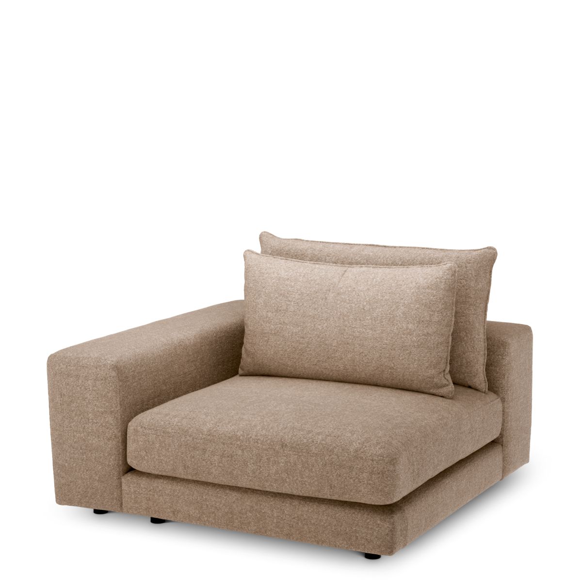 Modulsofa Lounge Club - Corner S left Velora Taupe