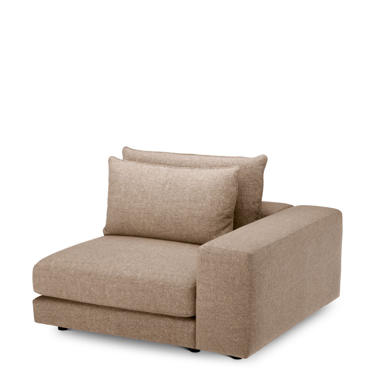 Modulsofa Lounge Club - Corner S right Velora Taupe