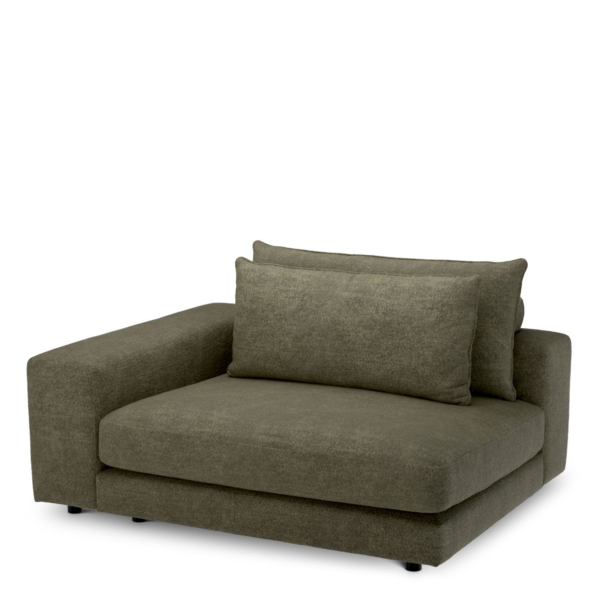 Modulsofa Lounge Club - Corner L left Velora Moss Green