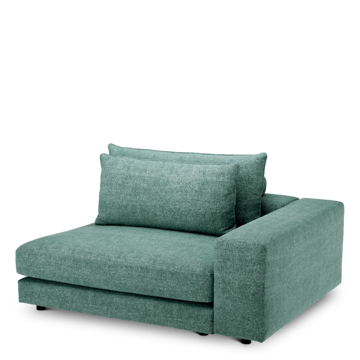 Modulsofa Lounge Club - Corner L right Velora Sea Green