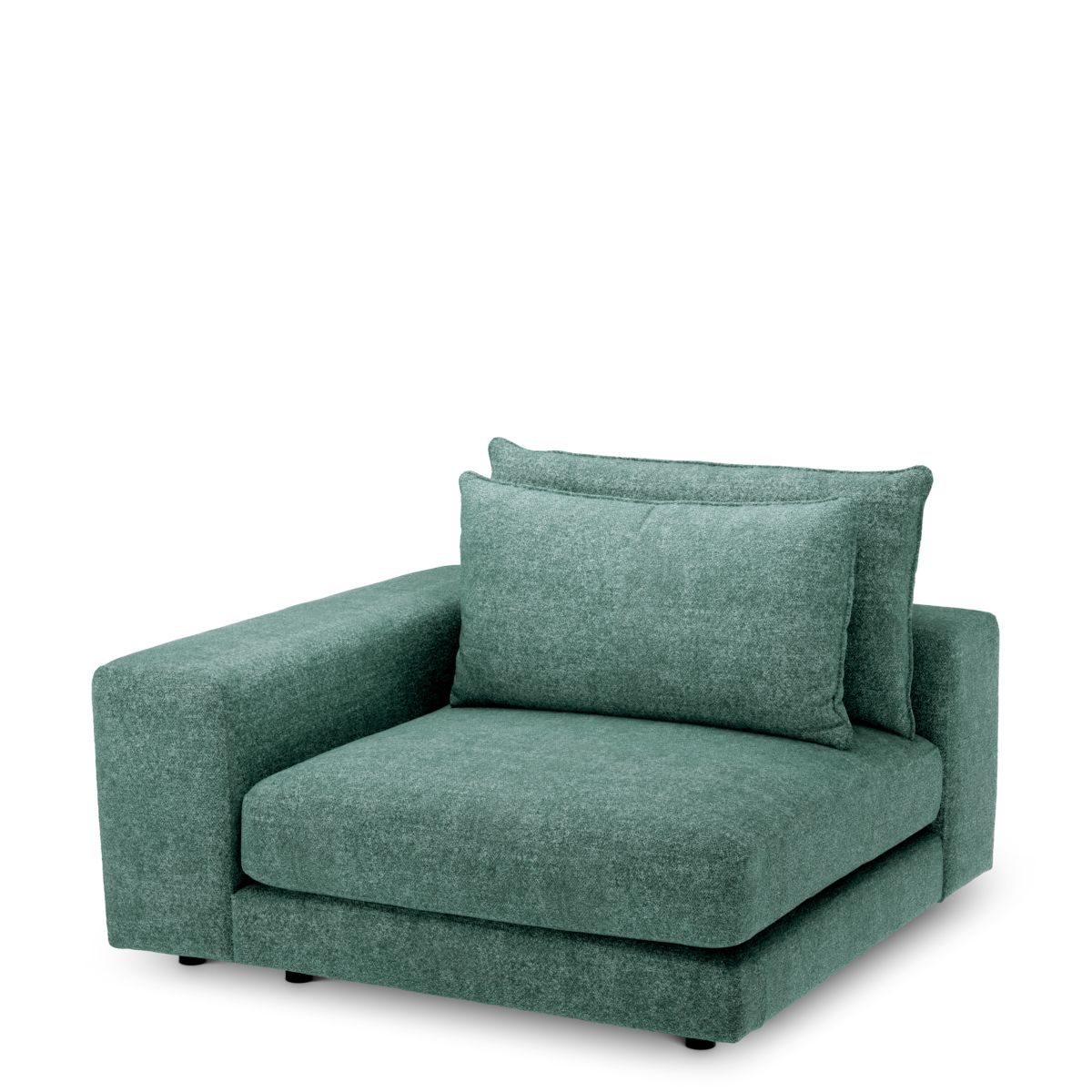 Modulsofa Lounge Club - Corner S left Velora Sea Green