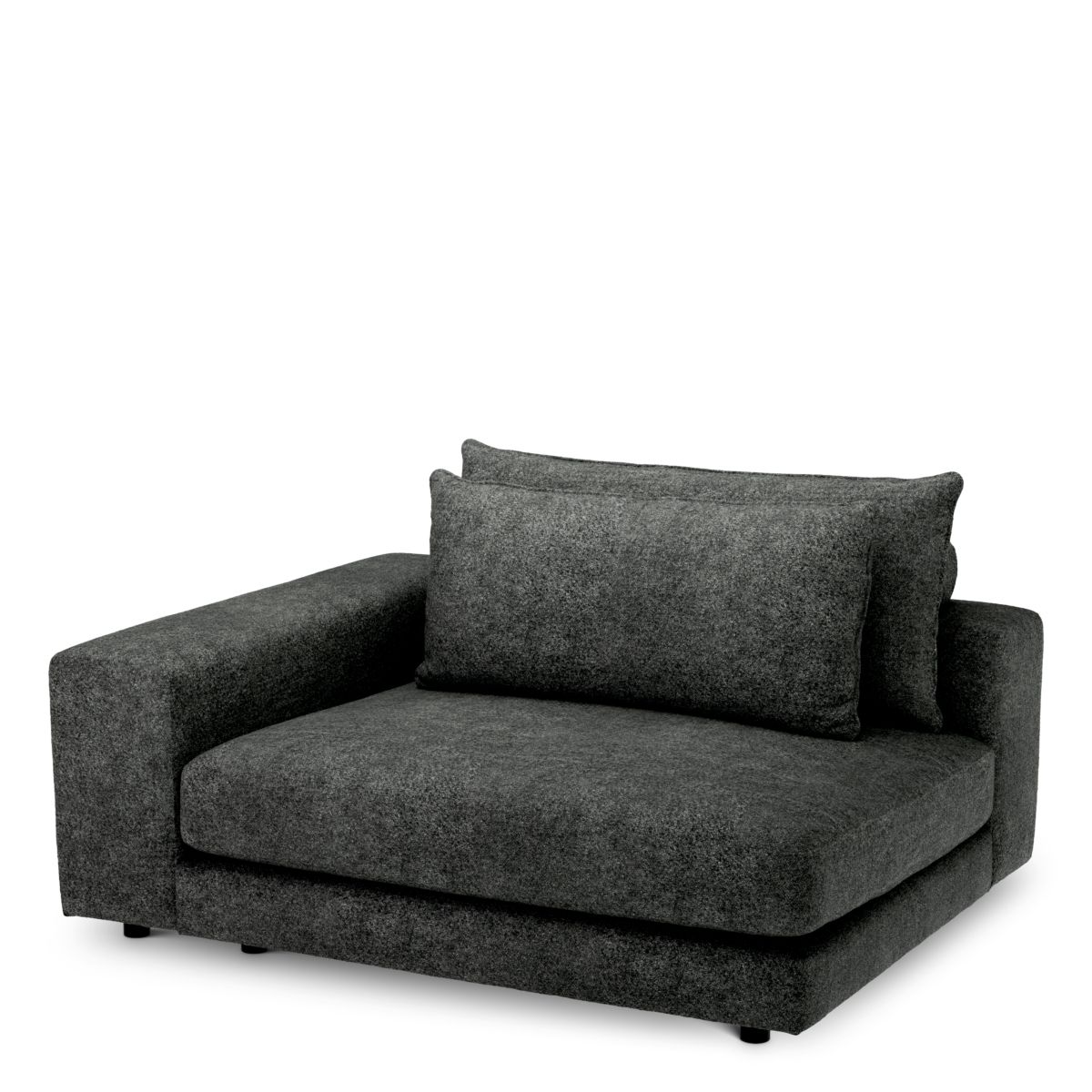 Modulsofa Lounge Club - Corner L left Velora Charcoal