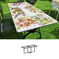 Gartentisch Inglese, 180 × 90 cm mit Untergestell Biquadro 160x60