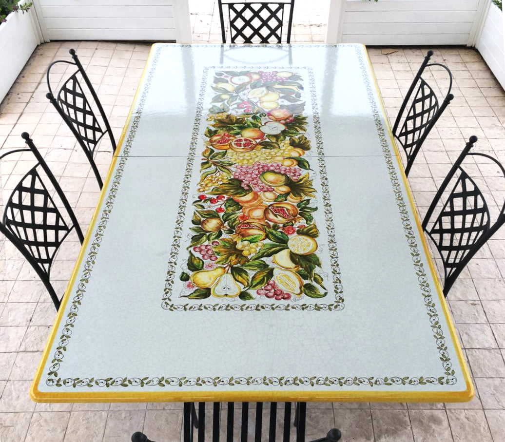 Gartentisch Frutta centrale, 250 × 100 cm